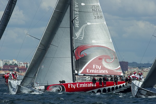  2010 Audi MedCup Circuit season off Cascais was a mixed one for Emirates Team New Zealand